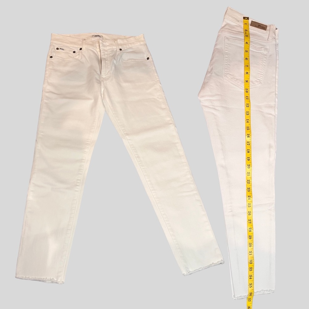 Polo by Ralph Lauren White Skinny Jeans